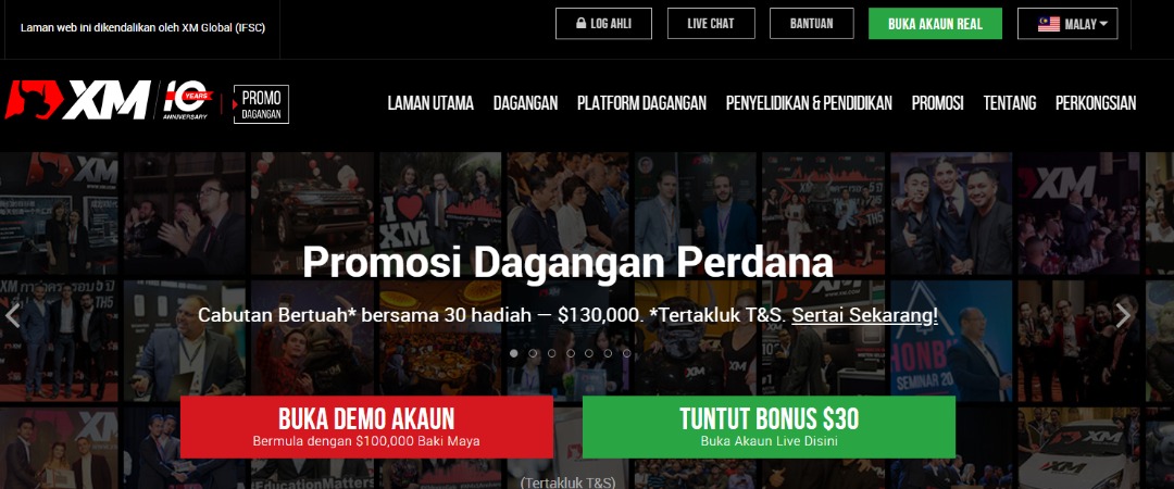 XM-Broker Forex Spread Rendah Hingga 0 pips