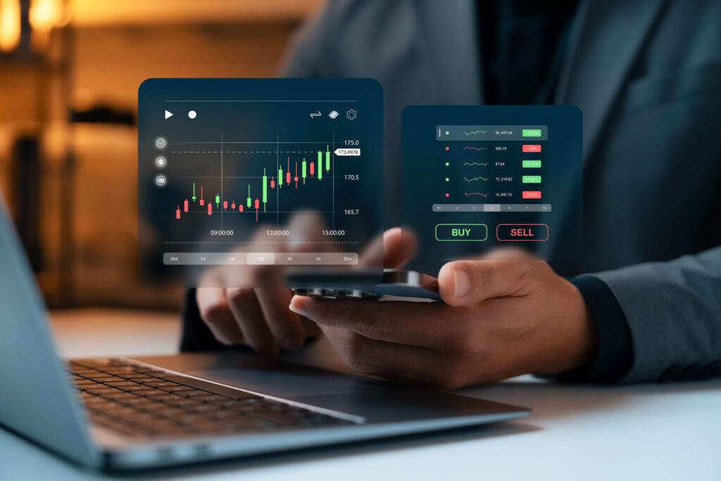 Visualisierung der Stop Loss und Trailing Stop Funktionsweise im CFD Trading